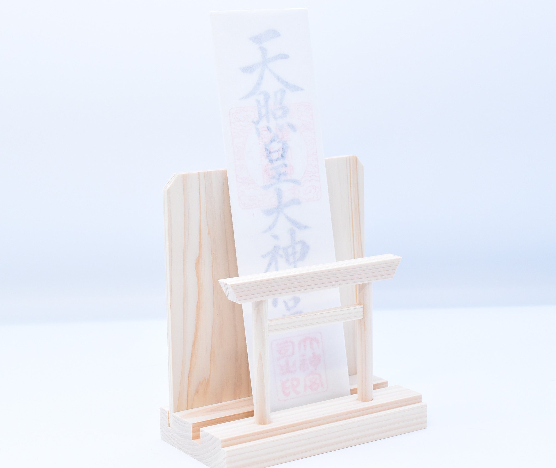 Ofuda Stand with Torii gate alter Japanese shrine design