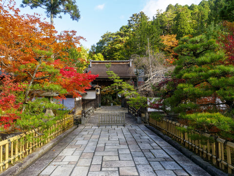 Japanese OMAMORI AMULET CHARM for "Longevity" from Koyasan Shrine Japan - Omamori Charm Heritage Japan