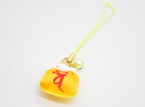 Japanese OMAMORI AMULET CHARM for "Wishing Dream Comes True" YellowGold from Enshu Sigisan from Nara - Omamori Charm Heritage Japan