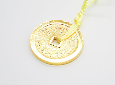Japanese OMAMORI AMULET CHARM for "Lucky Coin" from Enshu Sigisan Bisyamon Ten from Nara Japan - Omamori Charm Heritage Japan