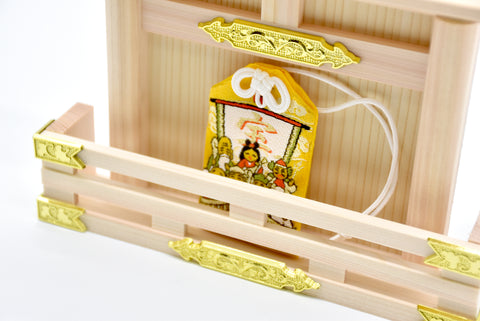 OMAMORI alter Kamidana miniature temple Japanese shrine design Omamori pray small kamidana - Omamori Charm Heritage Japan