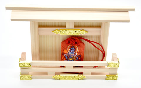OMAMORI alter Kamidana miniature temple Japanese shrine design Omamori pray small kamidana - Omamori Charm Heritage Japan
