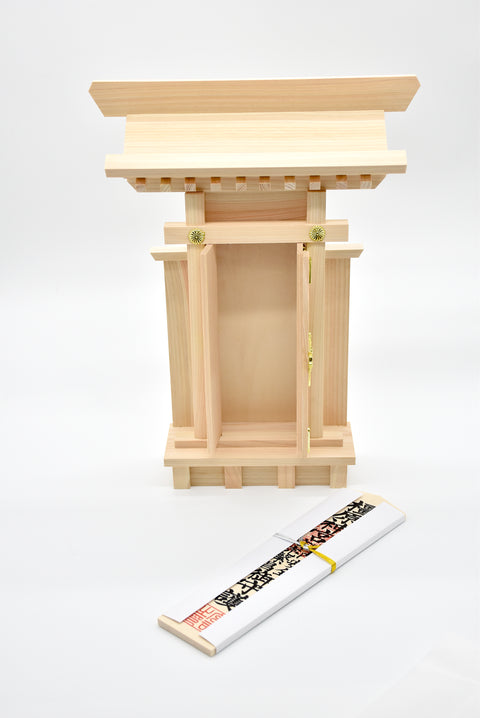 OMAMORI alter Kamidana temple Japanese shrine design Omamori Ofuda pray kamidana