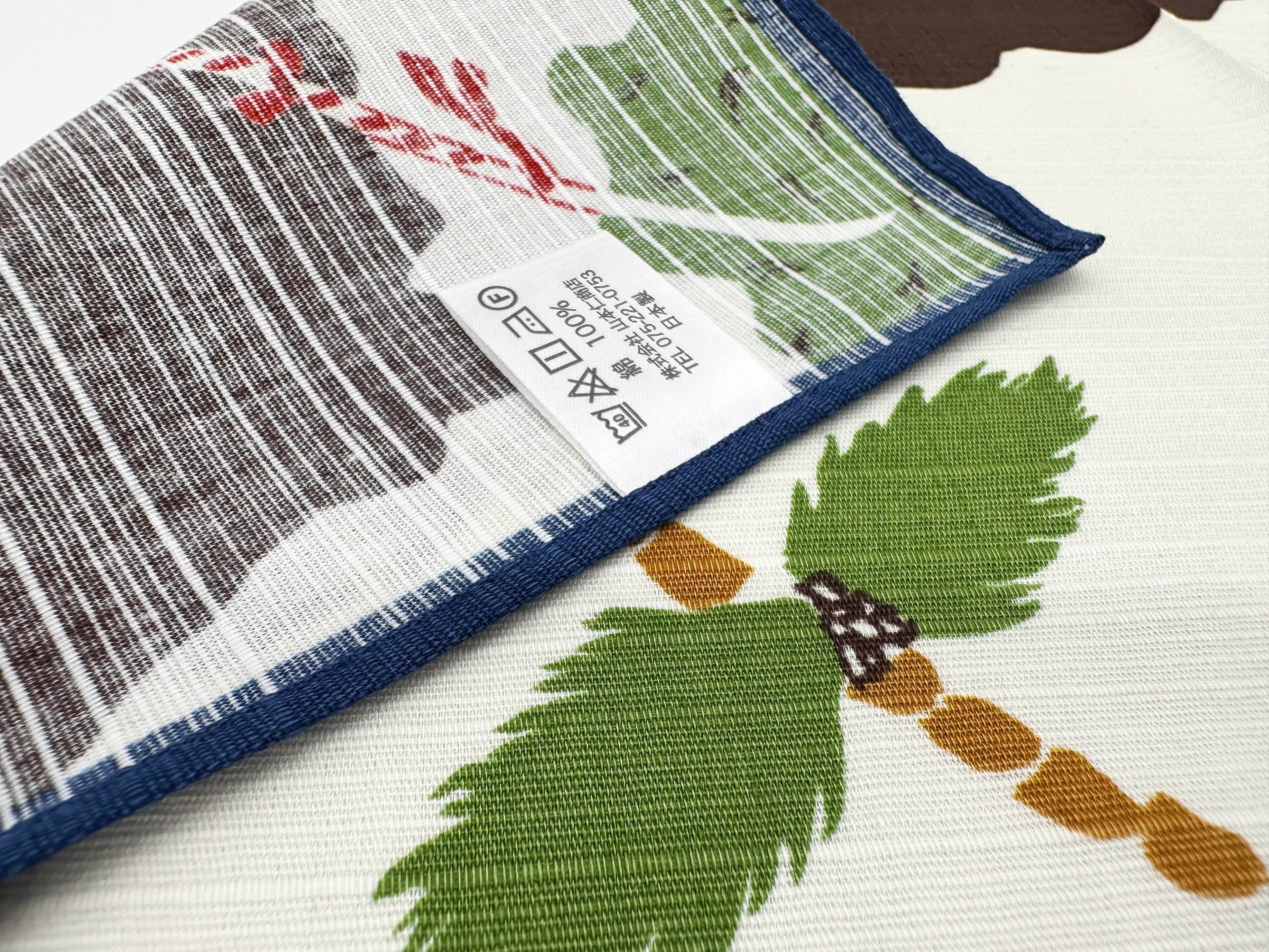 Kyoto Gion Matsuri Festival Blue Furoshiki traditional Japanese wrapping cloths made in Japan