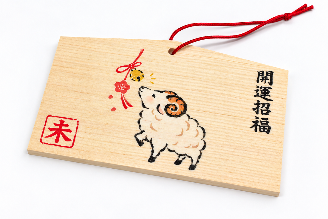 2027 Sheep Zodiac Ema — Ram &amp; Bell