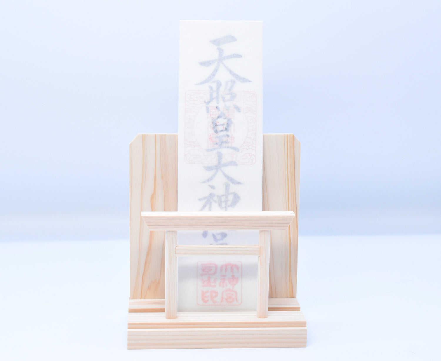 Ofuda Stand with Torii gate alter Japanese shrine design