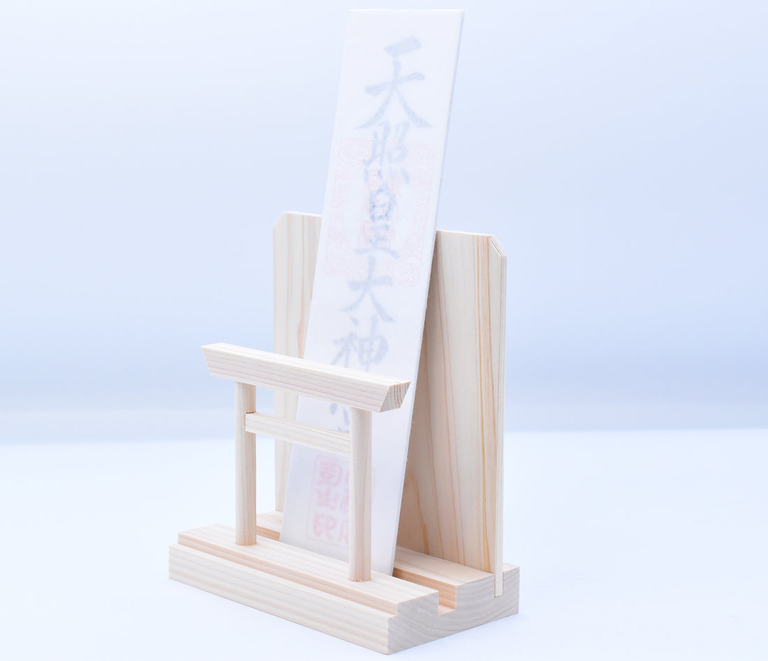 OMAMORI alter Kamidana templo em miniatura Design de santuário japonês Omamori reza pequeno kamidana