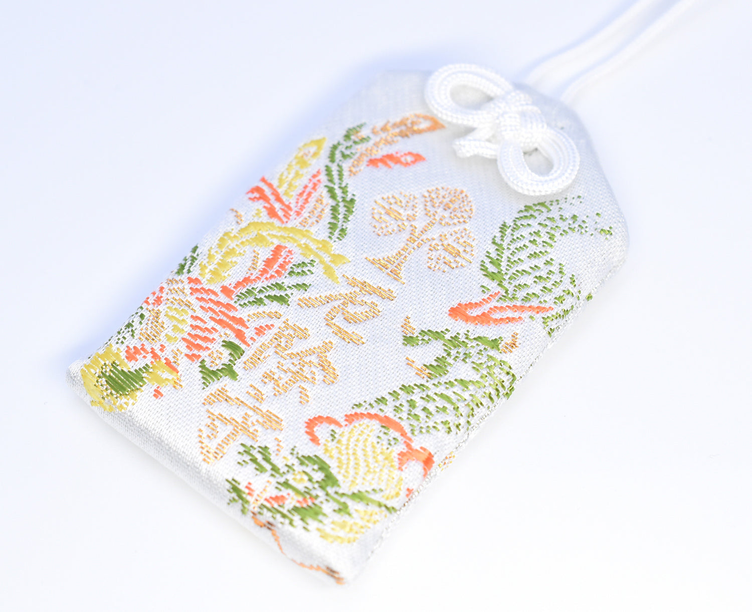 Japanese OMAMORI AMULET CHARM for (Anti-Evil Dragon) white Zenkoji Japan