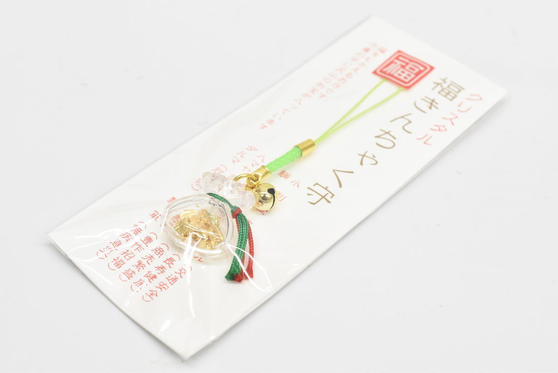 Japanese OMAMORI AMULET CHARM strap (Multiple purpose) green strap from Japan