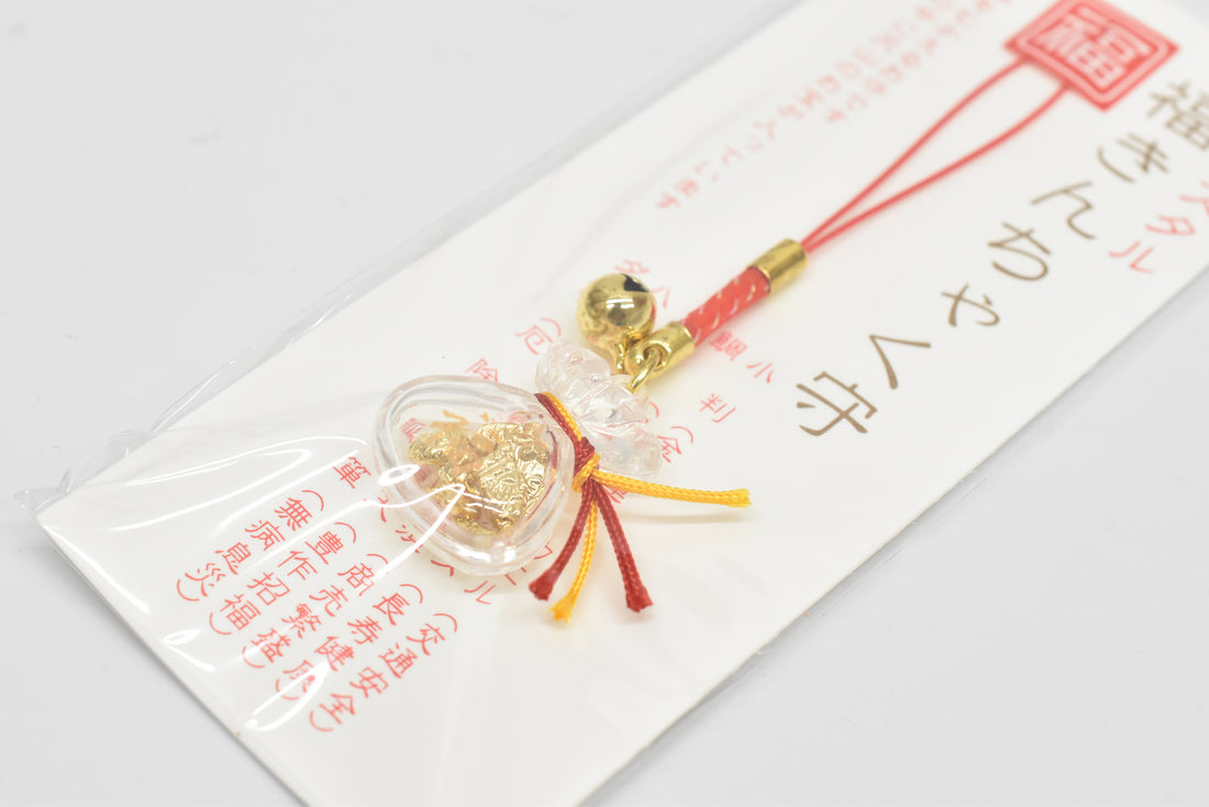 Japanese OMAMORI AMULET CHARM strap (Multiple purpose) red strap from Japan