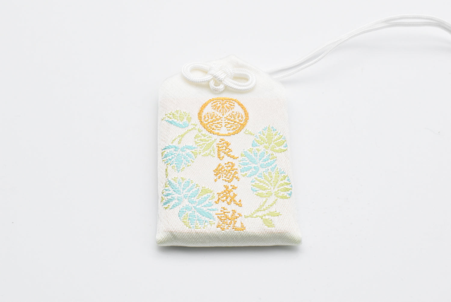 Good Relationship Omamori - Japanese Charm (White) from Zojoji Temple Tokyo Japan