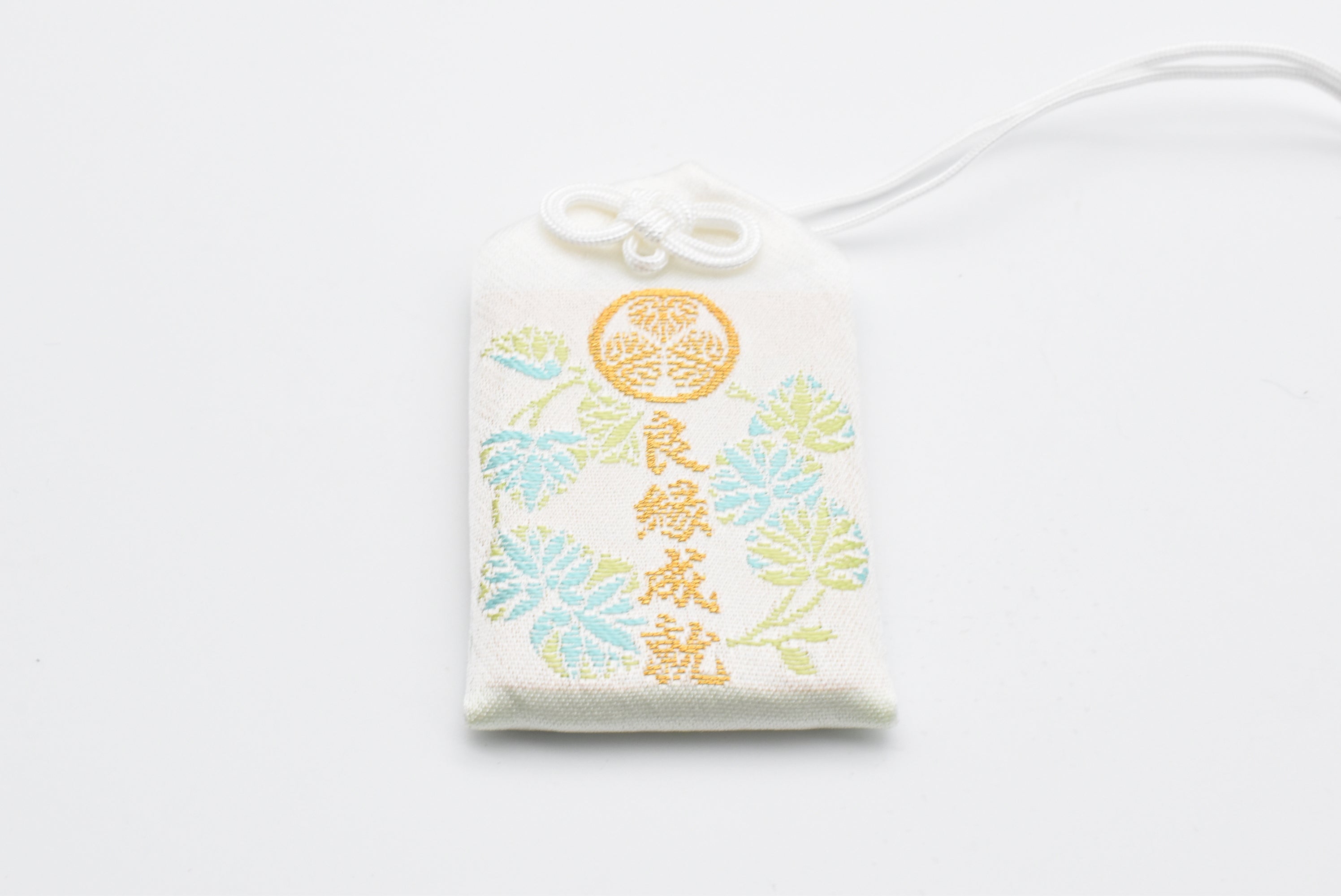 Good Relationship Omamori - Japanese Charm (White) from Zojoji Temple Tokyo Japan
