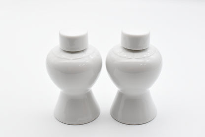 Sake Pot for Kamidana Alter Ceramic 2pcs set H12.5cm