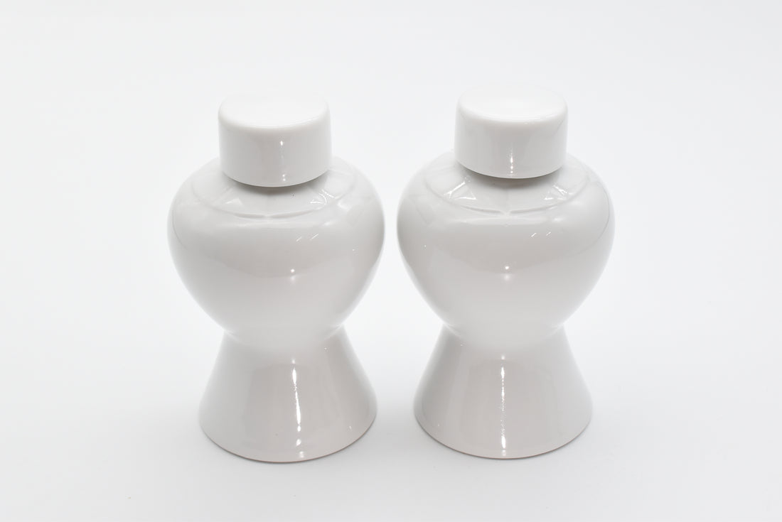 Sake Pot for Kamidana Alter Ceramic 2pcs set H12.5cm