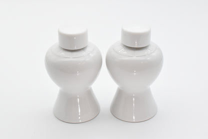 Sake Pot for Kamidana Alter Ceramic 2pcs set H12.5cm