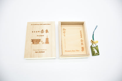 Japanese OMAMORI AMULET CHARM for Japanese Zodiac "Mouse" green from Enshu Sigisan from Japan - Omamori Charm Heritage Japan