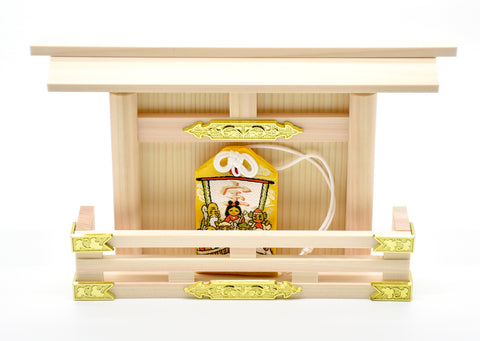 OMAMORI alter Kamidana miniature temple Japanese shrine design Omamori pray small kamidana - Omamori Charm Heritage Japan