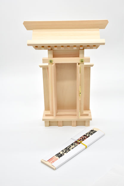 OMAMORI alter Kamidana temple Japanese shrine design Omamori Ofuda pray kamidana