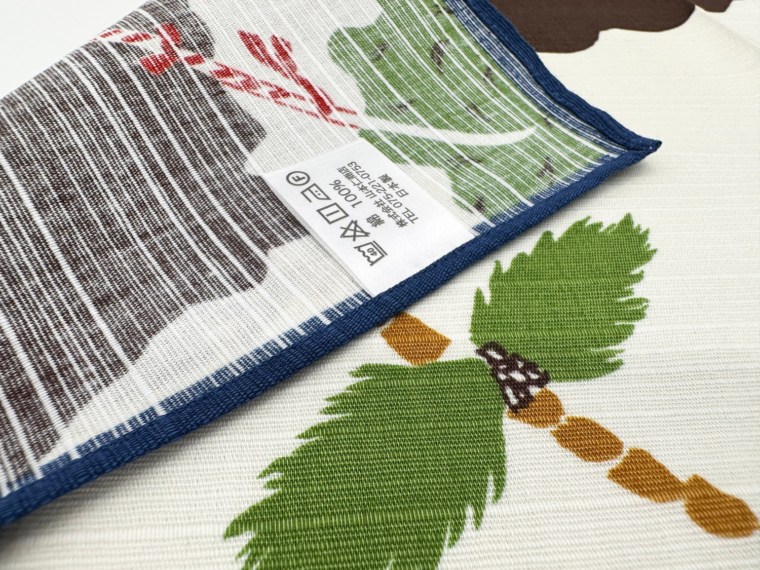 Kyoto Gion Matsuri Festival Blue Furoshiki traditional Japanese wrapping cloths made in Japan
