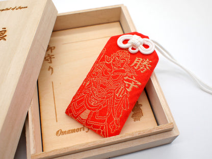 Japanese OMAMORI AMULET CHARM for "Victory for sports/study" from Enshu Sigisan from Nara Japan - Omamori Charm Heritage Japan