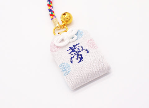 Japanese OMAMORI AMULET CHARM "Wishing Dream Comes True" from Horyuji Temple Nara Japan World Heritage oldest wooden building in the world - Omamori Charm Heritage Japan
